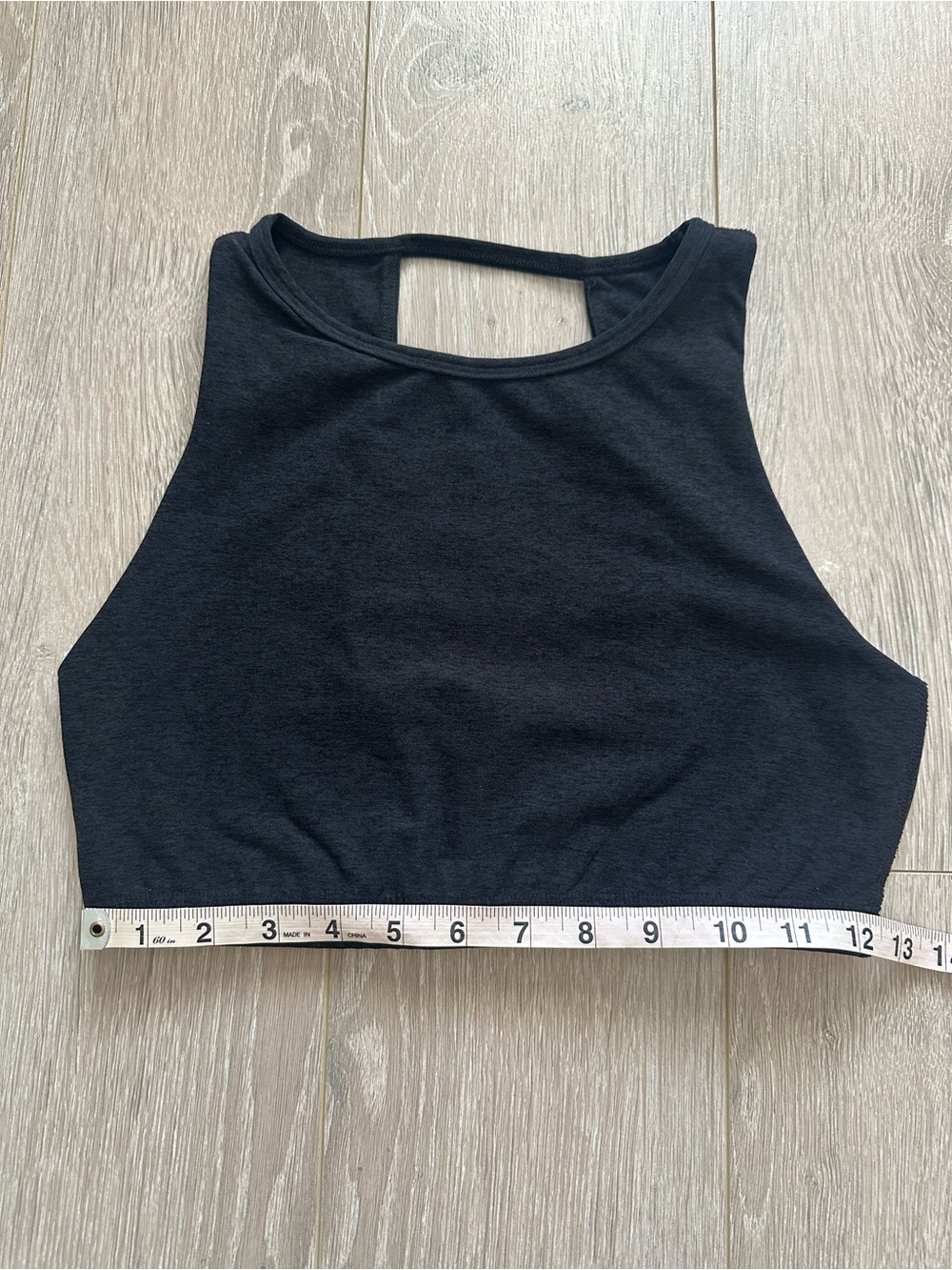 Beyond Yoga Top Spacedye Open Back Yoga Sports Bra Athleisure Black Sz M - Picture 10 of 11